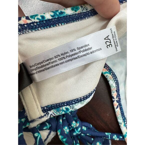 Adore Me Tie Back Strapless Bikini Top Size 32A - Picture 5 of 5